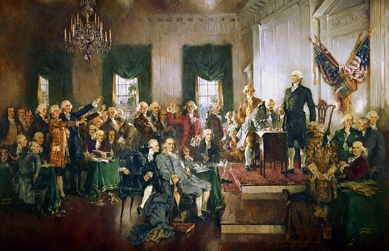 800px Scene at the Signing of the Constitution of the United States