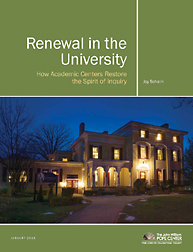 Renewal in the University